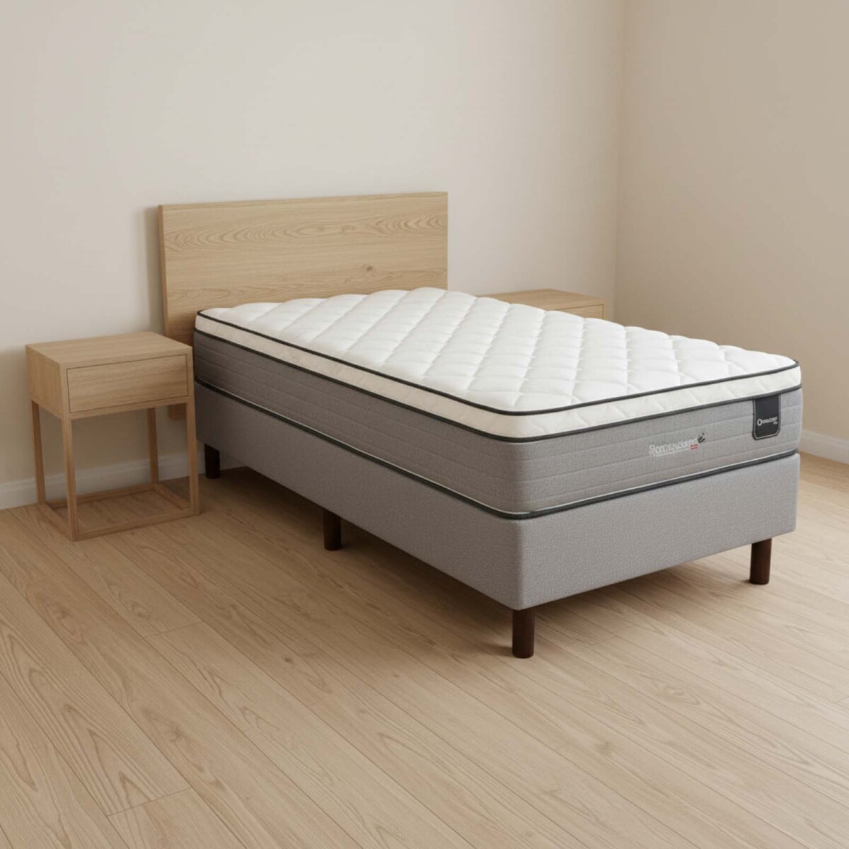 SOMMIER - RESORTES RENAISSANCE A 1.5 PLAZAS 