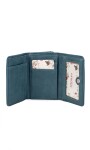 BILLETERA LIRIO AZUL PETROLEO