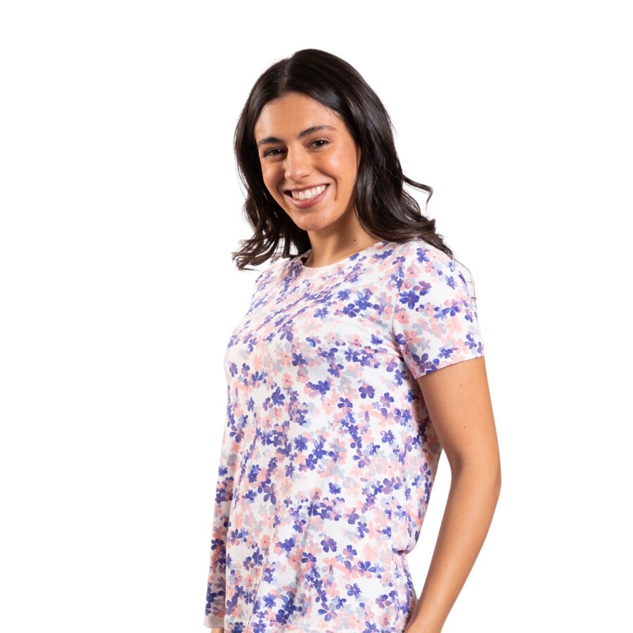 CHERRY REMERA WITHFLOWER