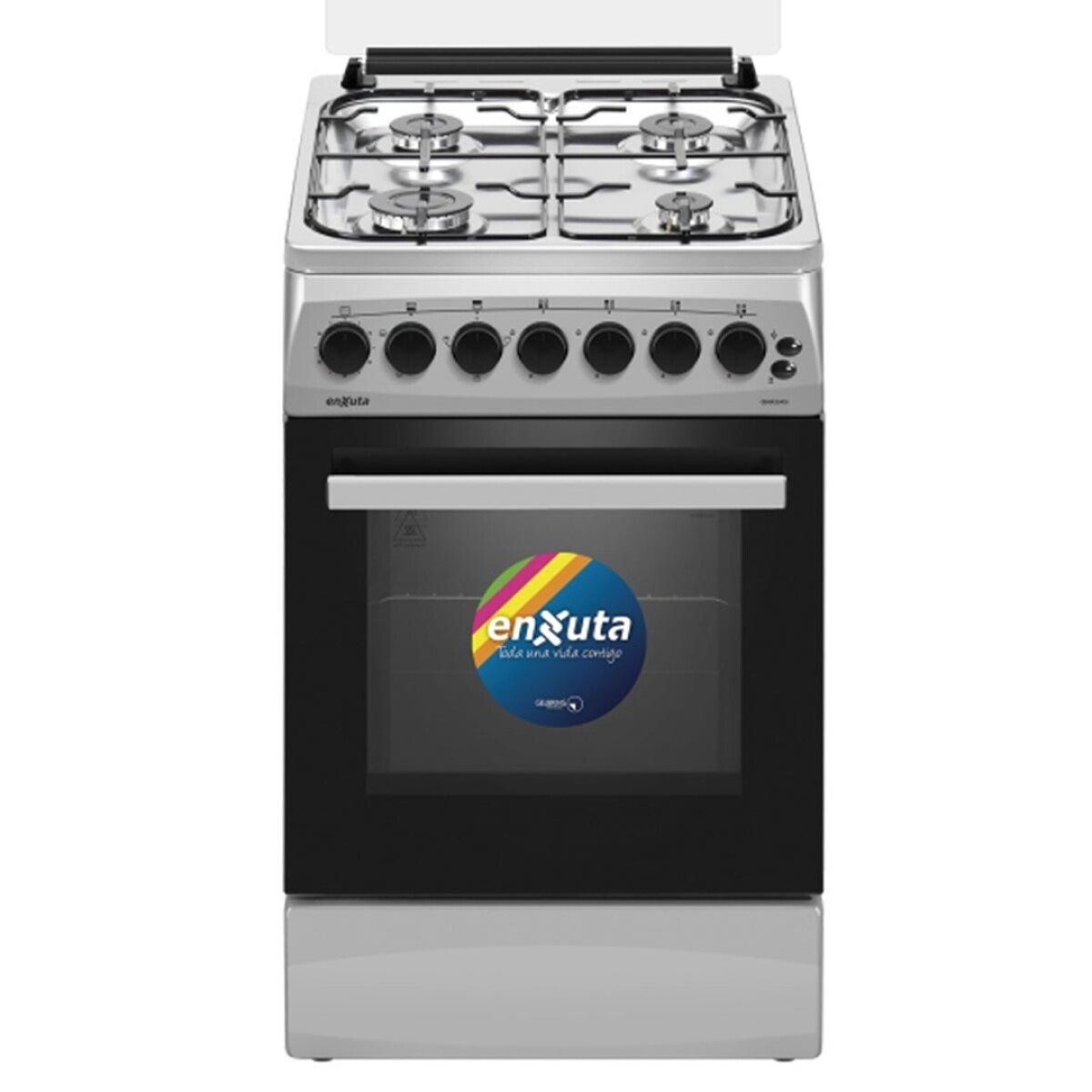 Cocina A Gas Enxuta Cenx5542i - COCINA ENXUTA CENX5542I GRILL ACERO INOX 