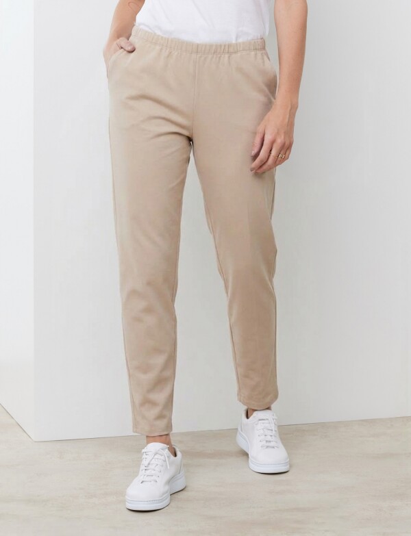 Pantalón Yoga Algodón BEIGE