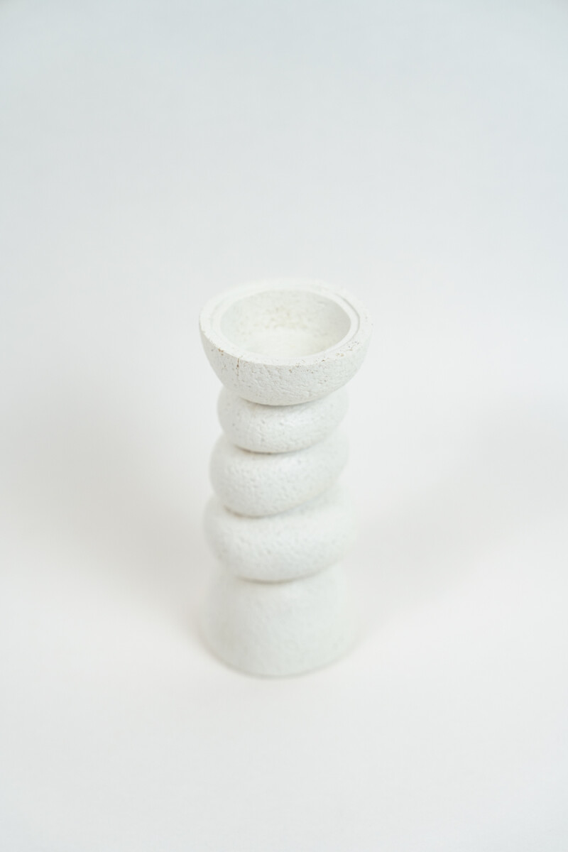 Candelabro Mael - Blanco 