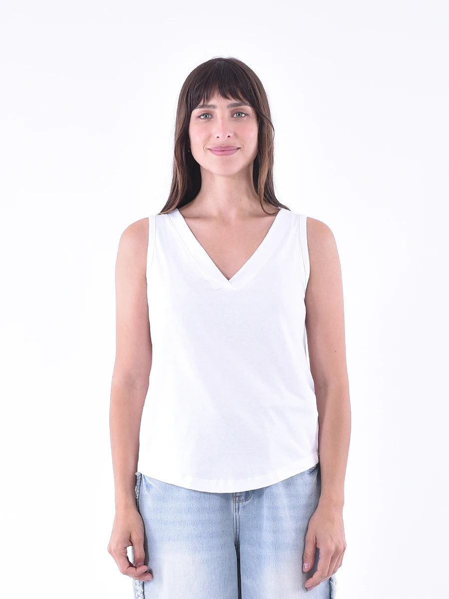 MUSCULOSA OLYMPOS - BLANCO 