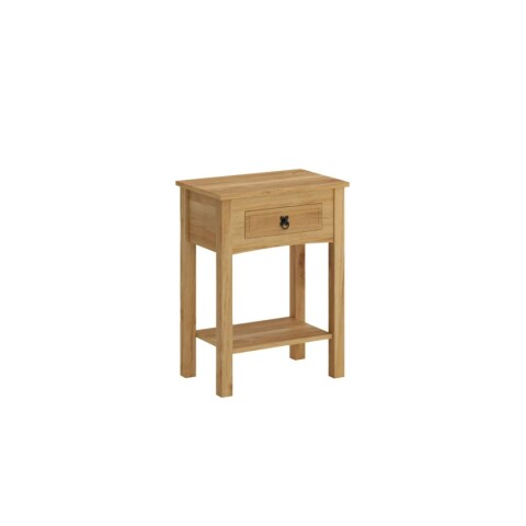 Consola 1 Cajón Mesa de luz Sommier - Linea Mexicana Natural Consola 1 Cajón Mesa de luz Sommier - Linea Mexicana Natural