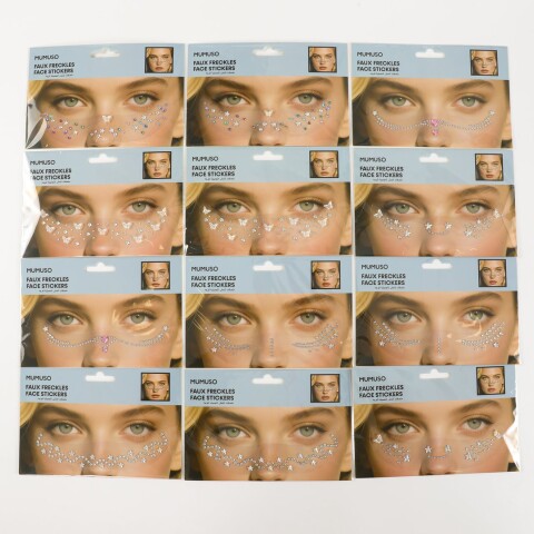 PEGATINAS FACIALES DE PECAS FALSAS PEGATINAS FACIALES DE PECAS FALSAS