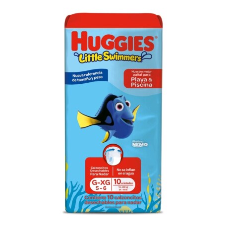 HUGGIES LITTLE SWIMMERS TALLE G-XG 10 UNID HUGGIES LITTLE SWIMMERS TALLE G-XG 10 UNID