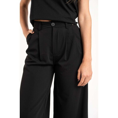 Pantalon Wide Leg Negro