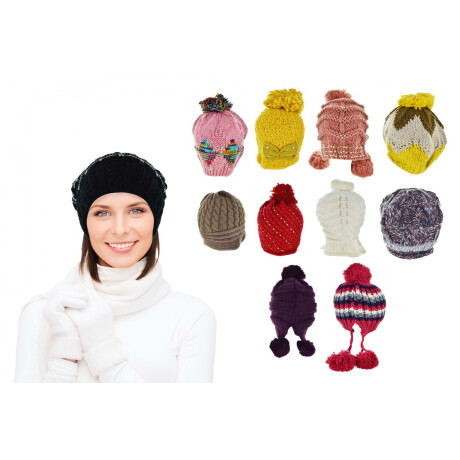 GORRO LANA P/DAMA 15349 GORRO LANA P/DAMA 15349