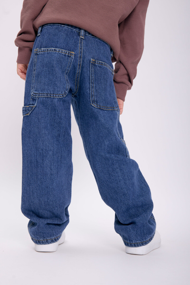Pantalón jean Azul