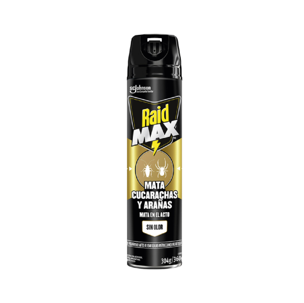 MATA CUCARACHAS RAID MAX SIN OLOR 360CC 