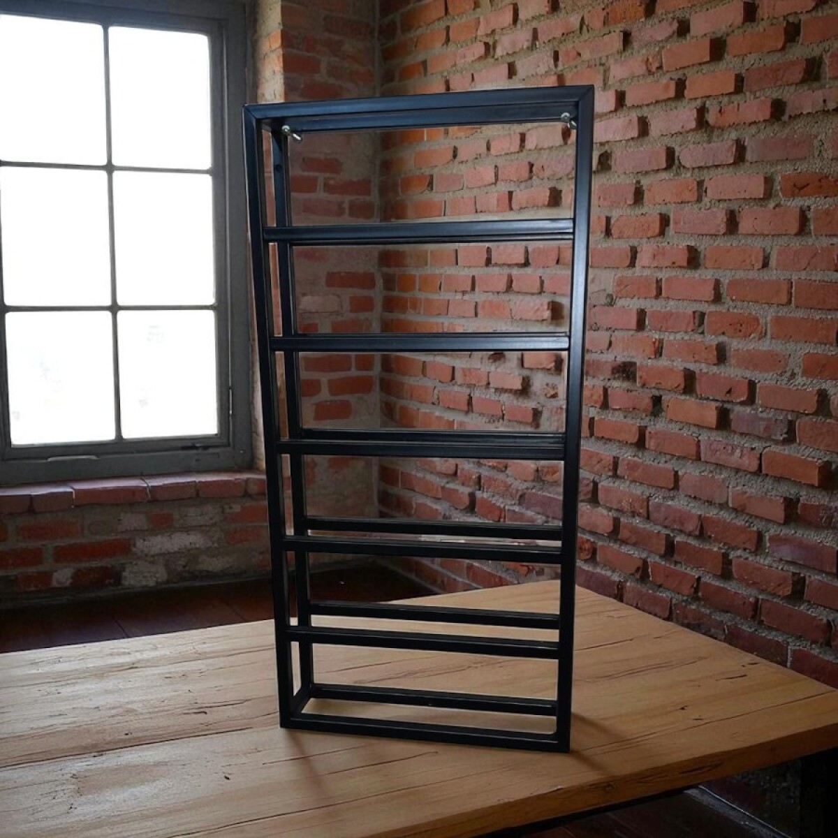 Exhibidor Metálico 6 Botellas de Vino 