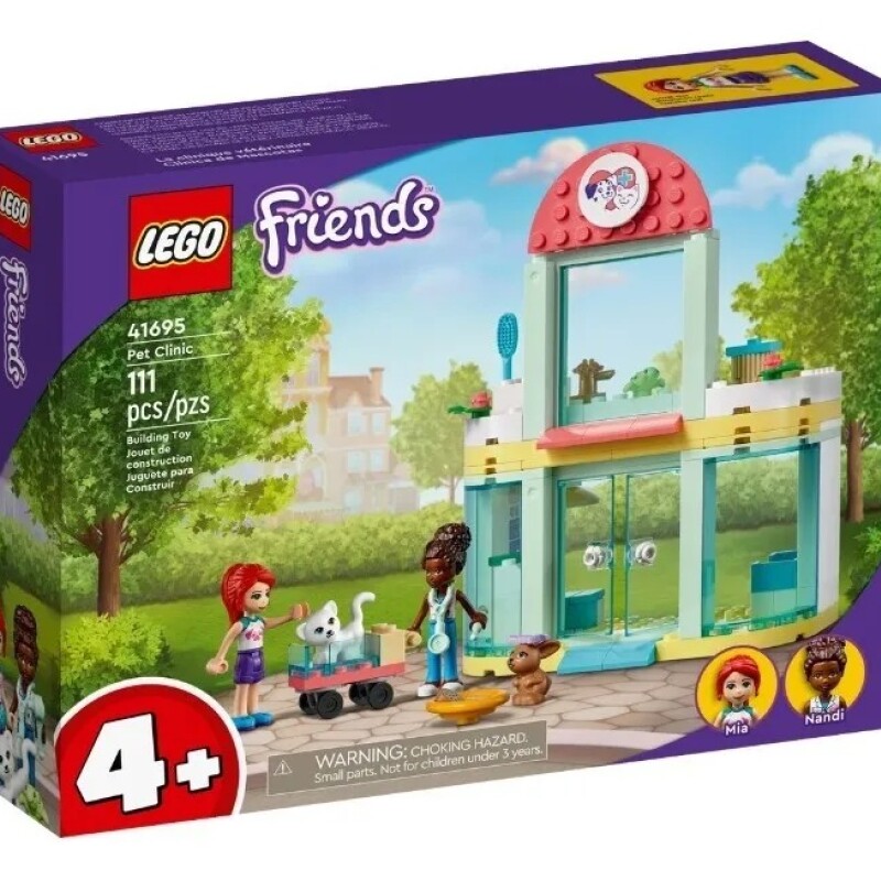 Lego Friends Clínica De Mascotas 111 Pzs Lego Friends Clínica De Mascotas 111 Pzs