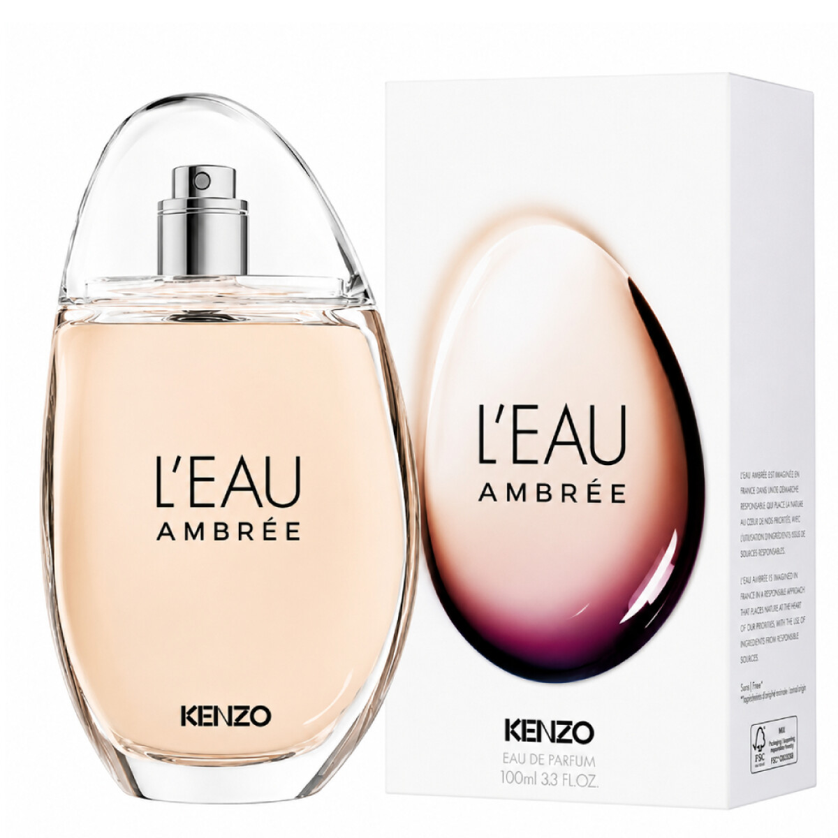 Perfume Kenzo L'Eau Ambrée EDP 100ml 