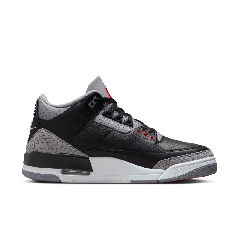 Zapatillas Air Jordan 3 Retro de Hombre Negro