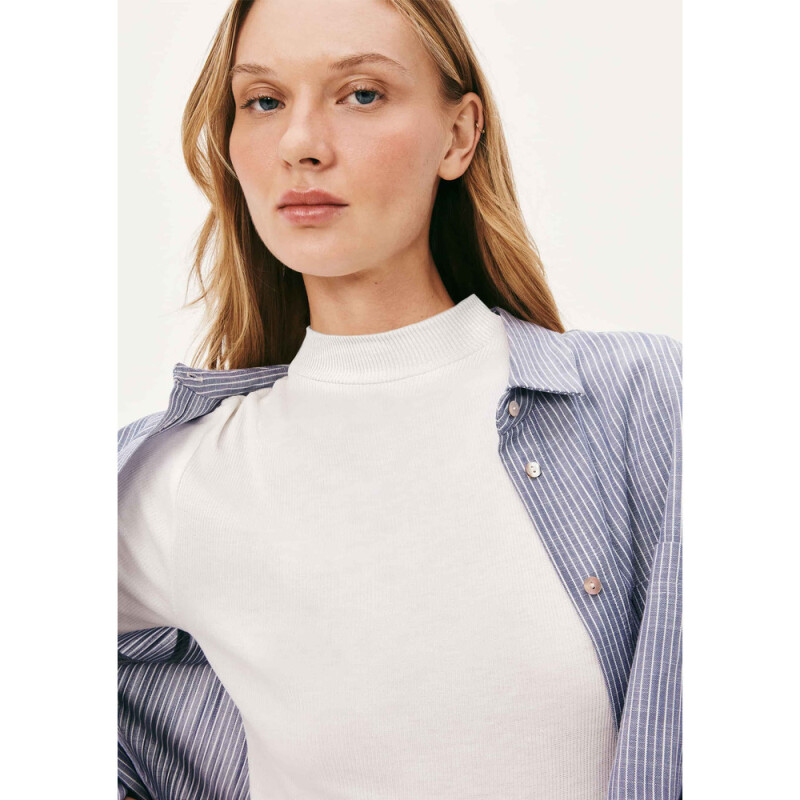 BLUSA MM FEM BEGE MESCLA