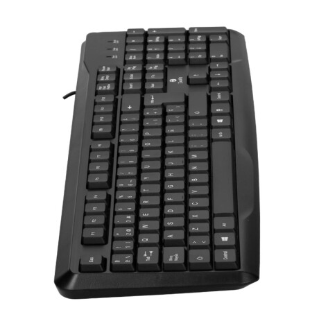 Teclado Usb Exofiz Te-01 44.5X15.5X27Cm Universo Binario NEGRO