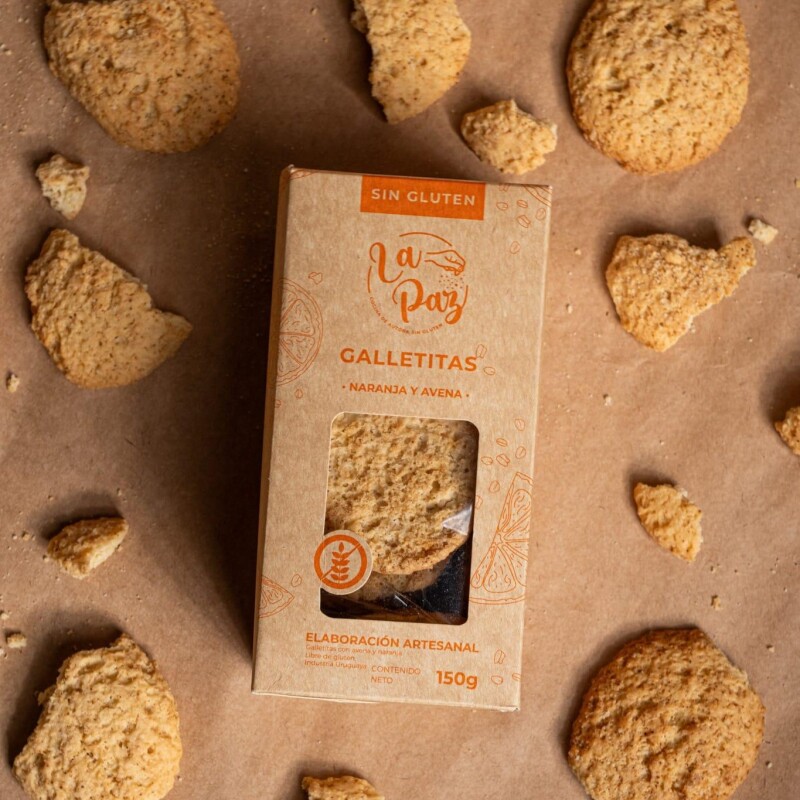 Galletita naranja y avena Galletita naranja y avena
