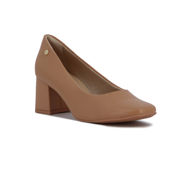 Zapato Ramarim Taco 6cm Kaki-kaki