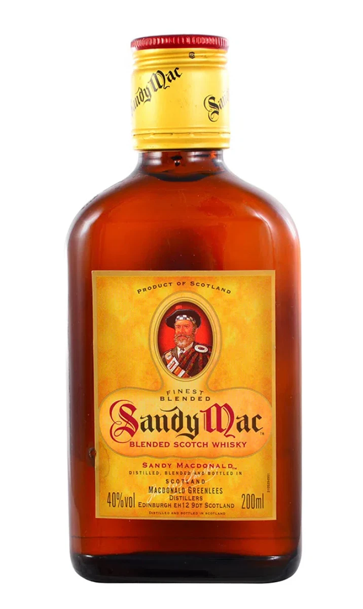 WHISKY PETACA SANDY MAC 200 ML 