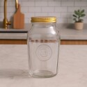 Frasco de Vidrio Nadir Americano Vintage 1,5 litros Frasco de Vidrio Nadir Americano Vintage 1,5 litros