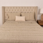 Edredón Finezza Cretona Beige 290x240 cm