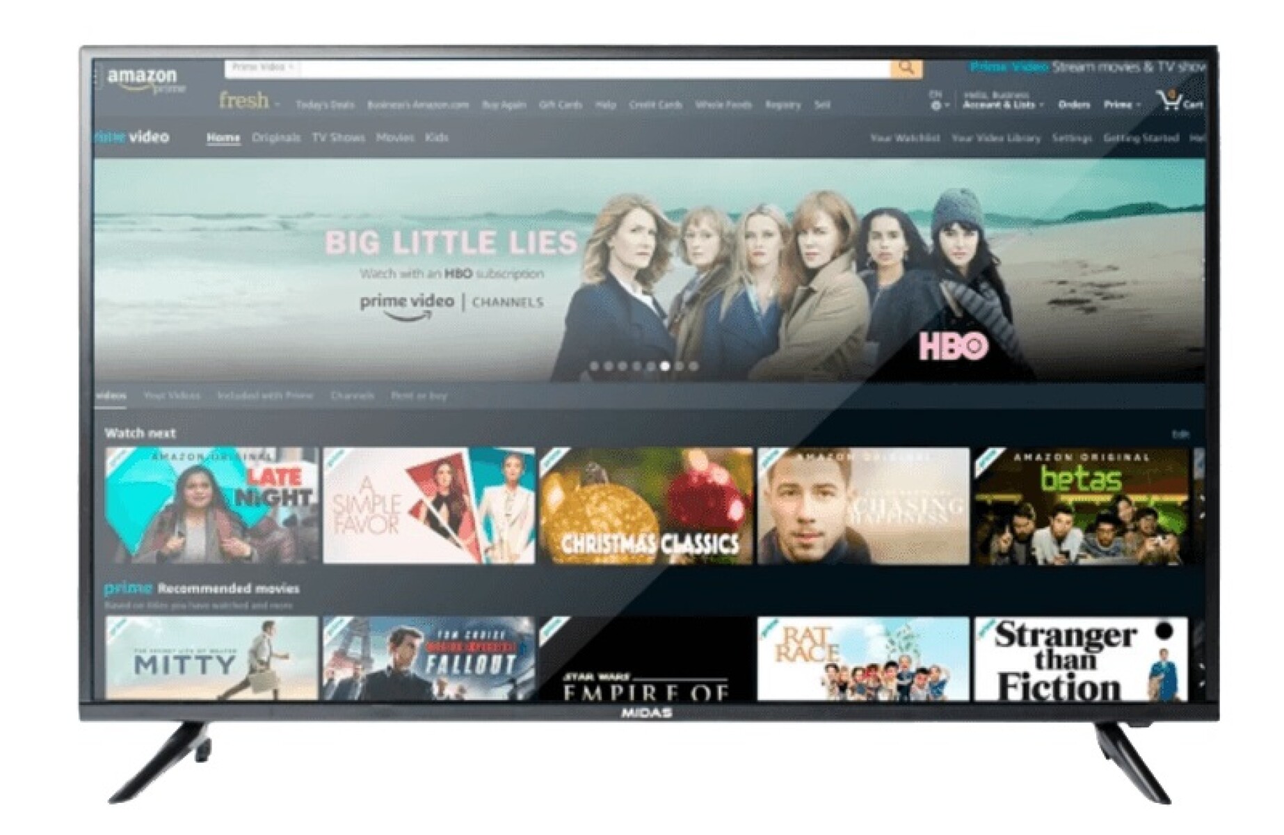 Smart TV Midas 32" HD MD-SMTV32A 