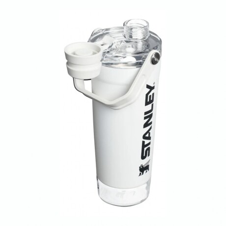 VASO STANLEY 20OZ VITALIZE SHAKER Vaso Térmico STANLEY Vitalize Shaker Capacidad 591ML Con Compartimento Inferior - Chalk