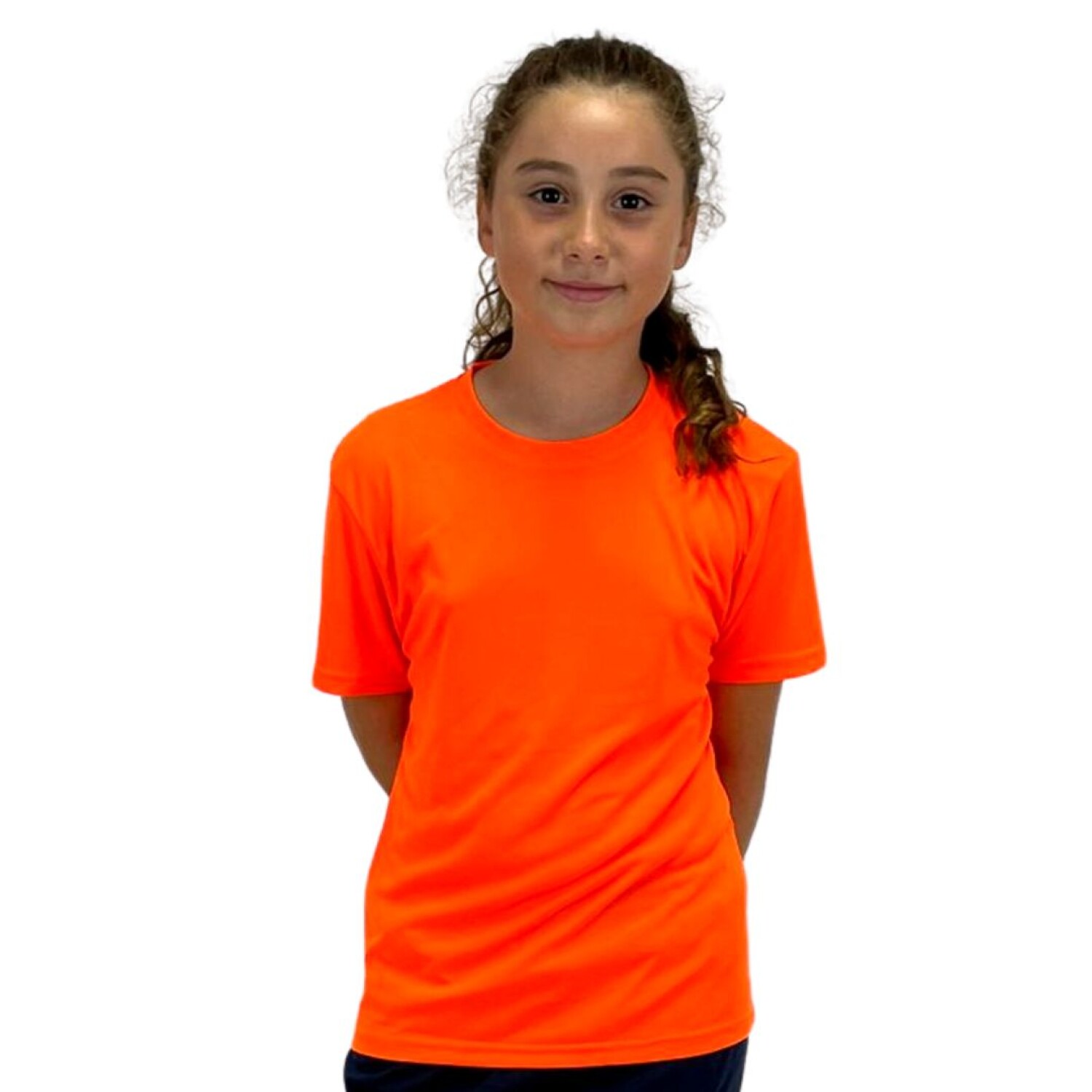 Futbol Decathlon Niño Camiseta Termica Naranja Decathlon Girl