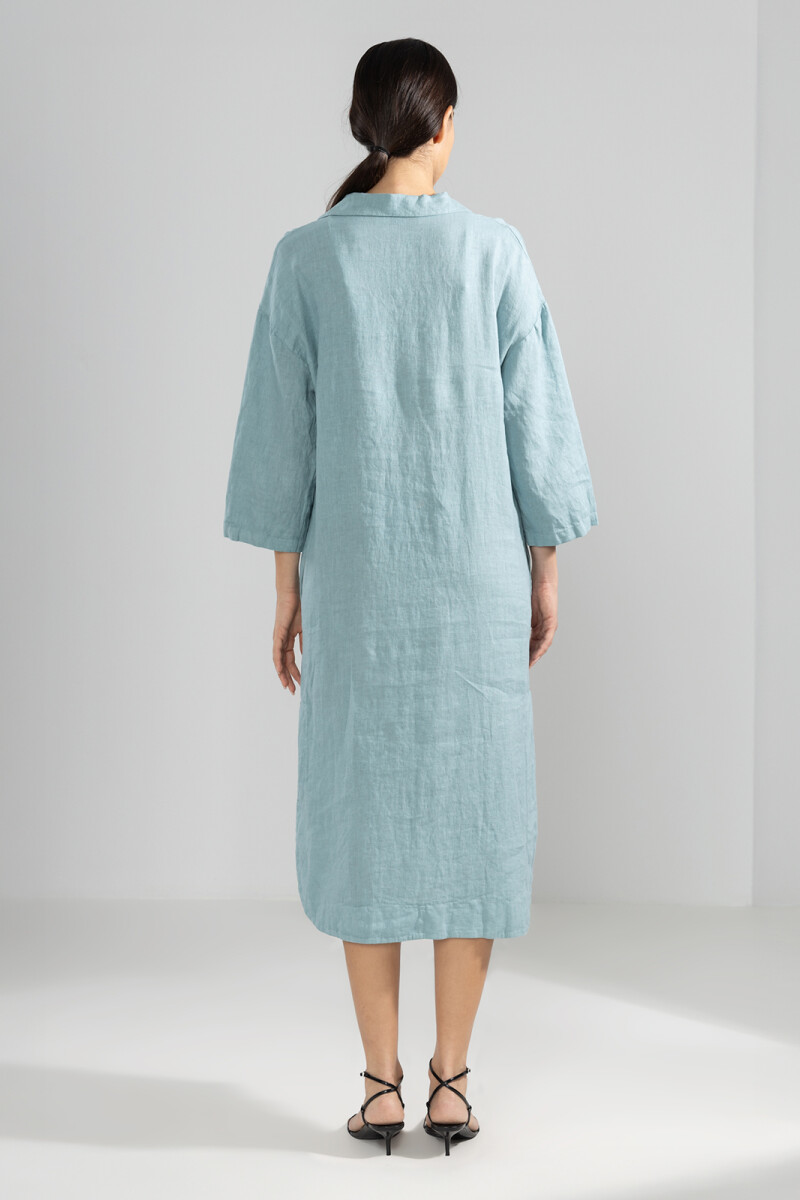 LONG SHIRT Aqua