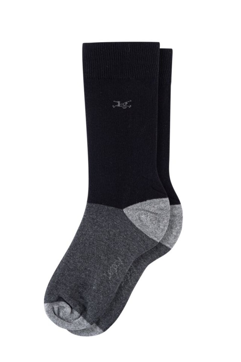 MEDIA MULTICOLOR - Gris 