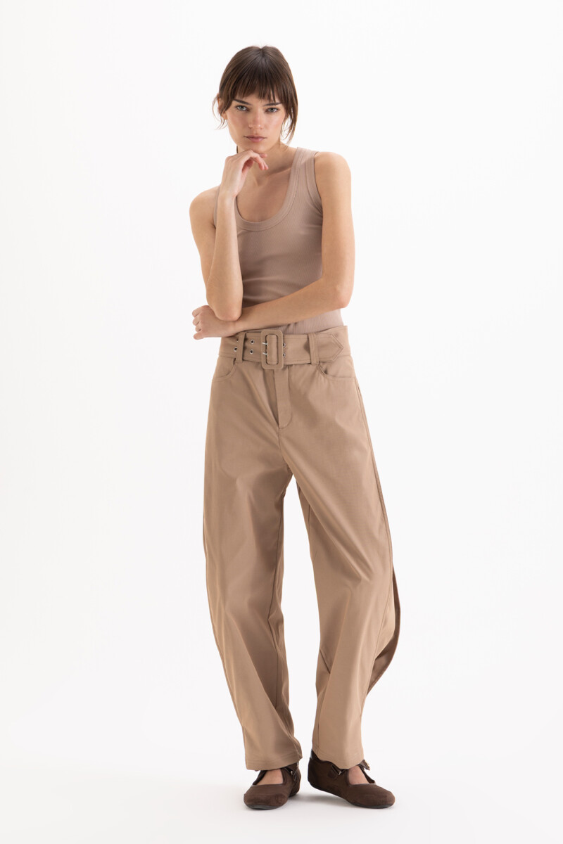 Pantalon Oslo Camel