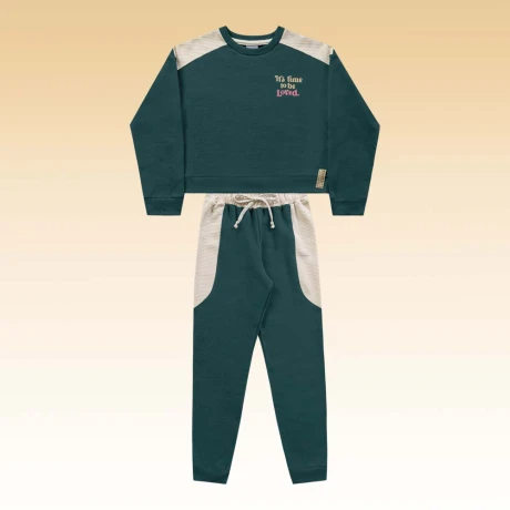 Conjunto niña buzo y pantalón Conjunto niña buzo y pantalón