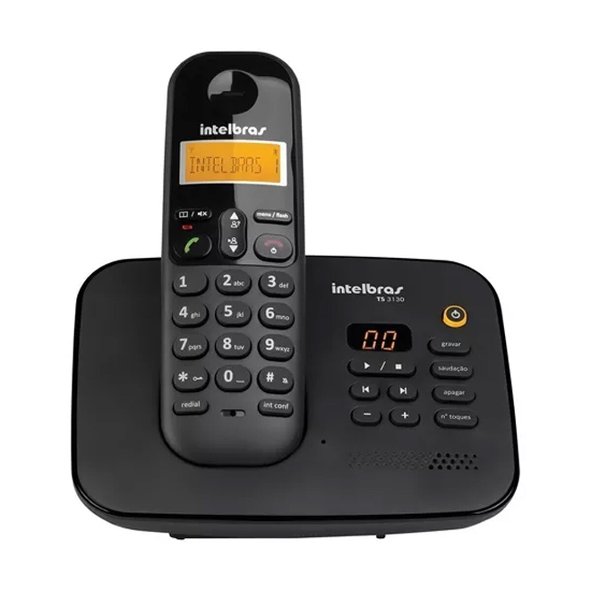 Teléfono inalámbrico Intelbras TS 3130 - Con Contestadora 