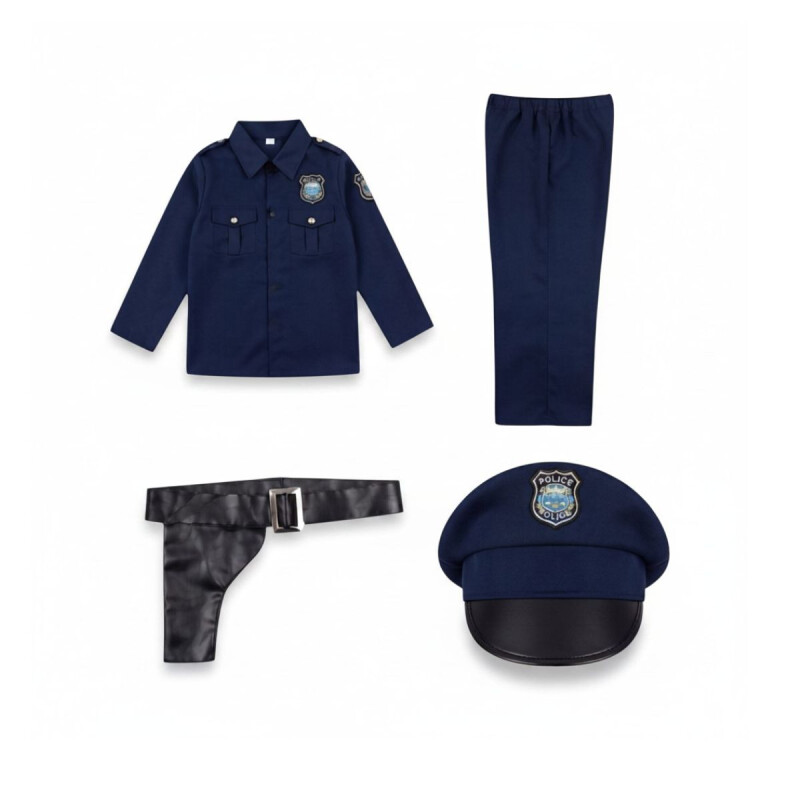 Disfraz De Policía Oficial Para Niño/a Disfraz De Policía Oficial Para Niño/a