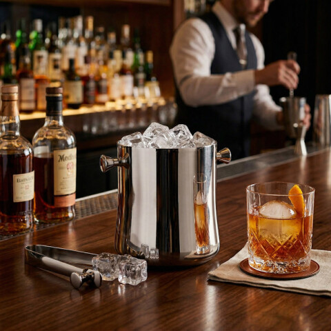 Balde Vino Champagne Volf Acero Inoxidable Balde Vino Champagne Volf Acero Inoxidable