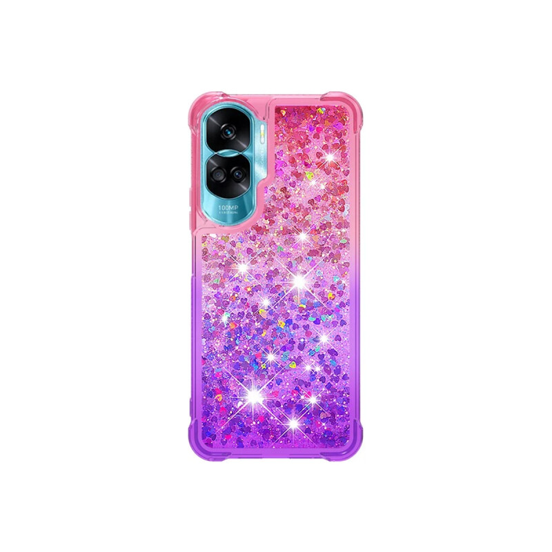 Protector para Honor 90 Lite brillos degrade púrpura/rosa Protector Para Honor 90 Lite Brillos Degrade Púrpura/rosa