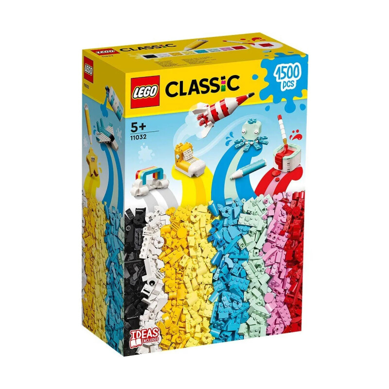 Lego Classic 11032 Creatividad A Todo Color 1500 Pzs Lego Classic 11032 Creatividad A Todo Color 1500 Pzs