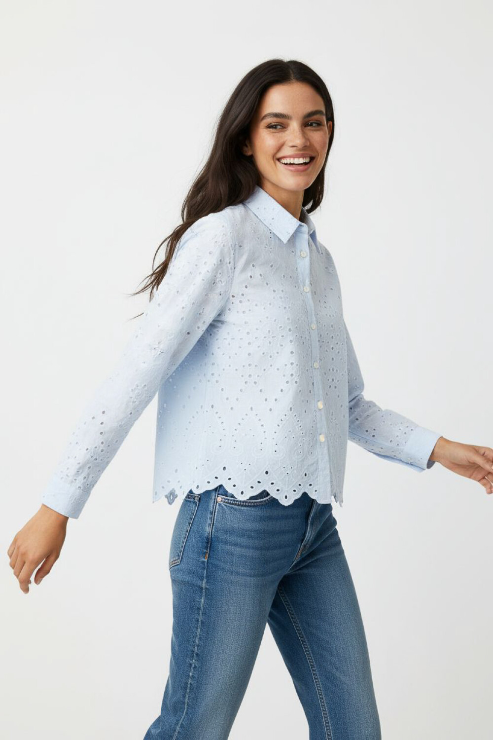 Camisa Dobini Celeste Claro