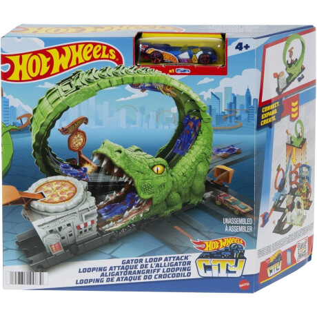 Pista Hotwheels Ataque Del Cocodrilo Pista Hotwheels Ataque Del Cocodrilo