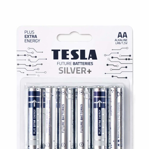 Tesla AA Silver Blister 6u Tesla AA Silver Blister 6u