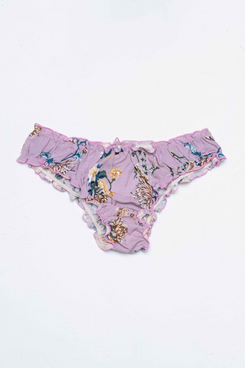 Pantie Cata [B40] Flores Lila