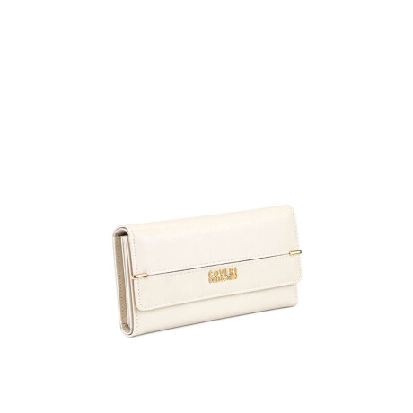 Billetera Coveri Corta Beige