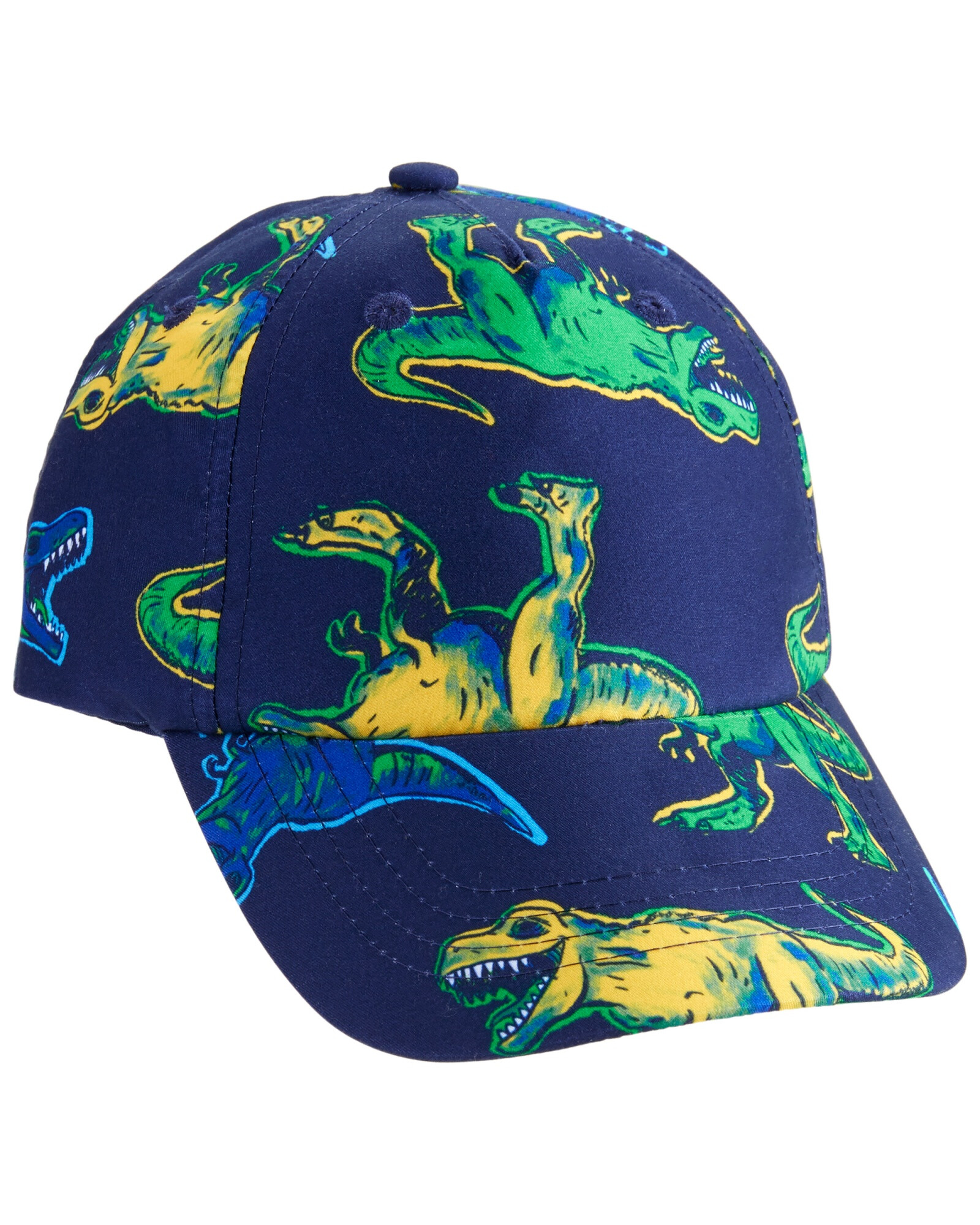 Gorro con visera de polyester diseño dinosaurios Sin color