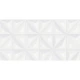 CERAMICA BLANCO 32X57 CON RELIEVE GAMAS DE GRIS