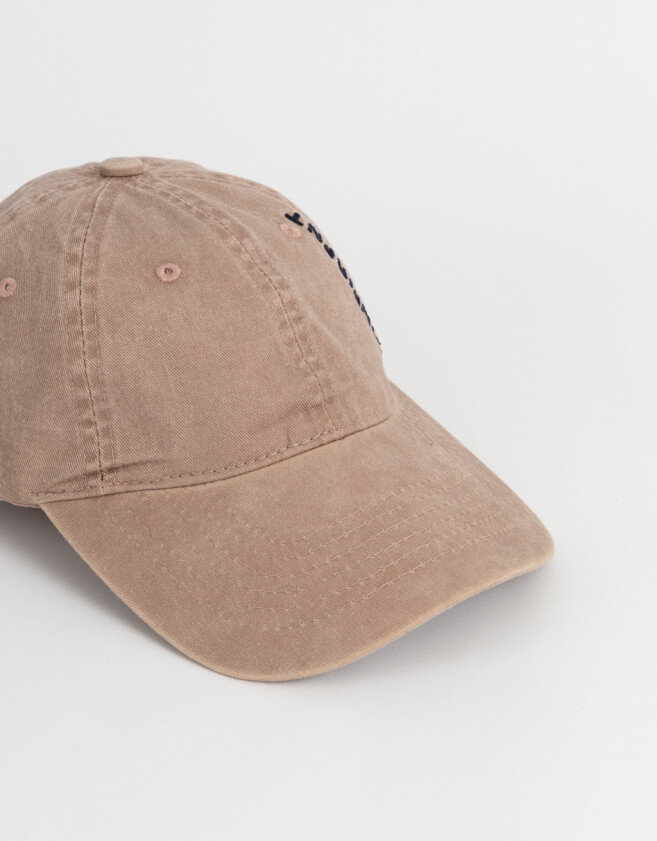 Caps Deportivo Gorra Con Bordado Lateral - Rosa Viejo
