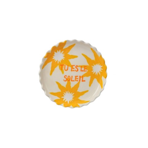 Plato de cerámica decorativo 14.8cm Que Rico - Tu Es le Solei Plato De Cerámica Decorativo 14.8cm Que Rico - Tu Es Le Solei