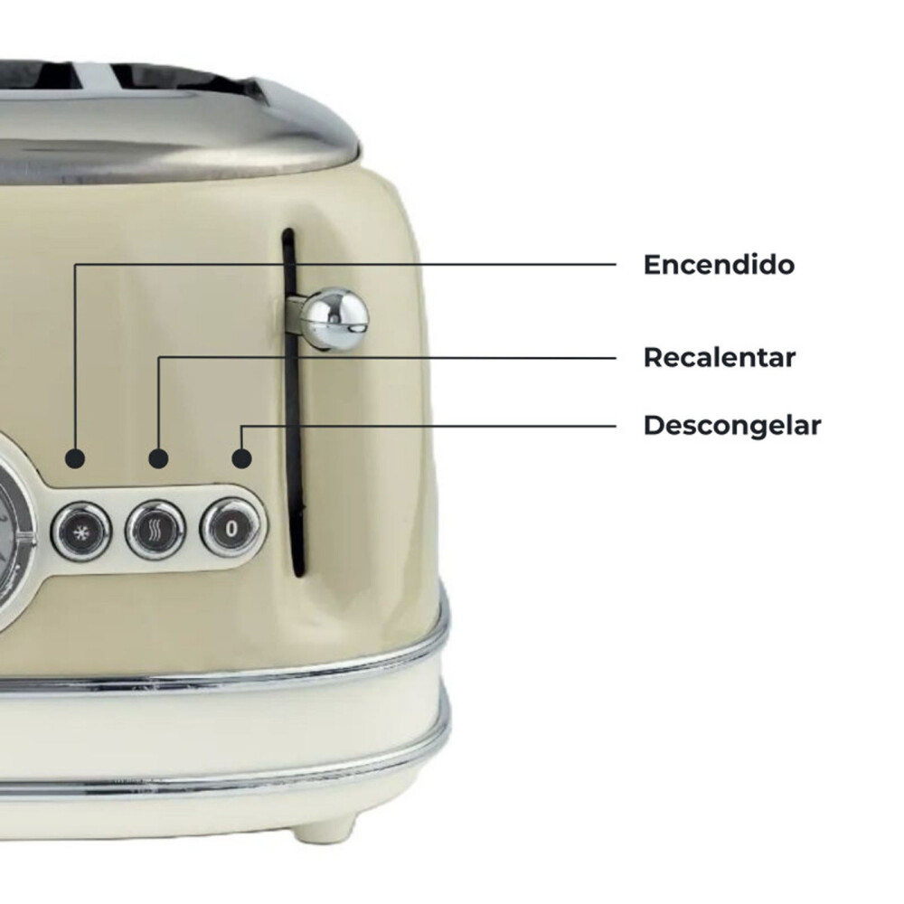 TOSTADOR ARIETE 4 TOSTADAS 1600W MOD.156