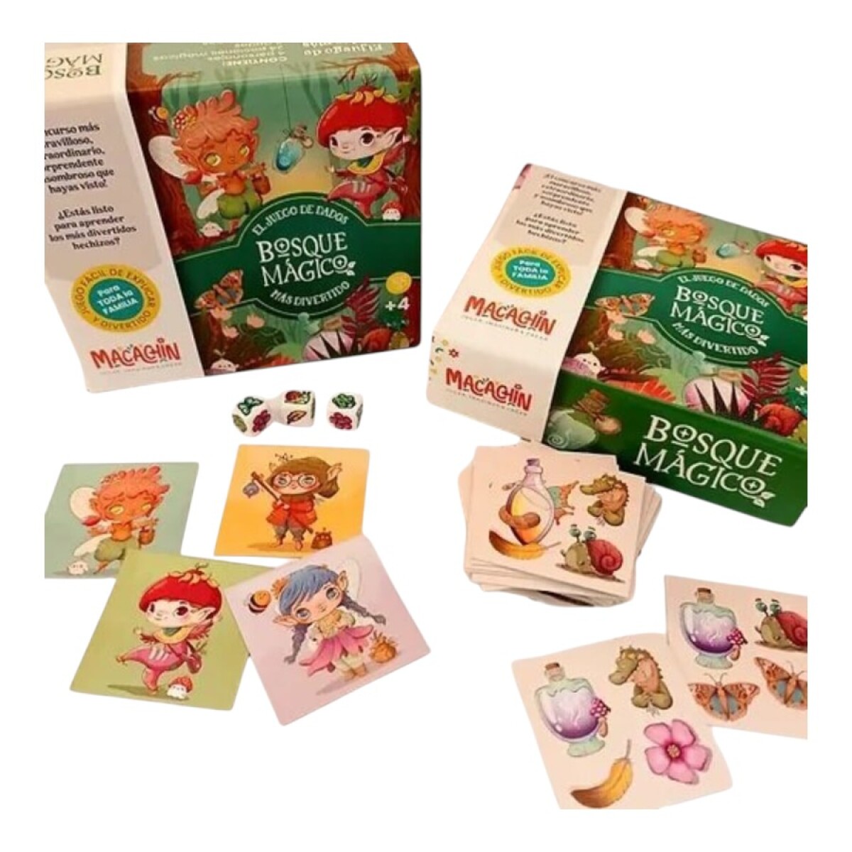 Juego De Mesa Bosque Mágico Macachin 