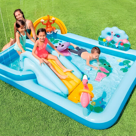 Piscina Intex Inflable Centro De Juegos Jungla Jungla