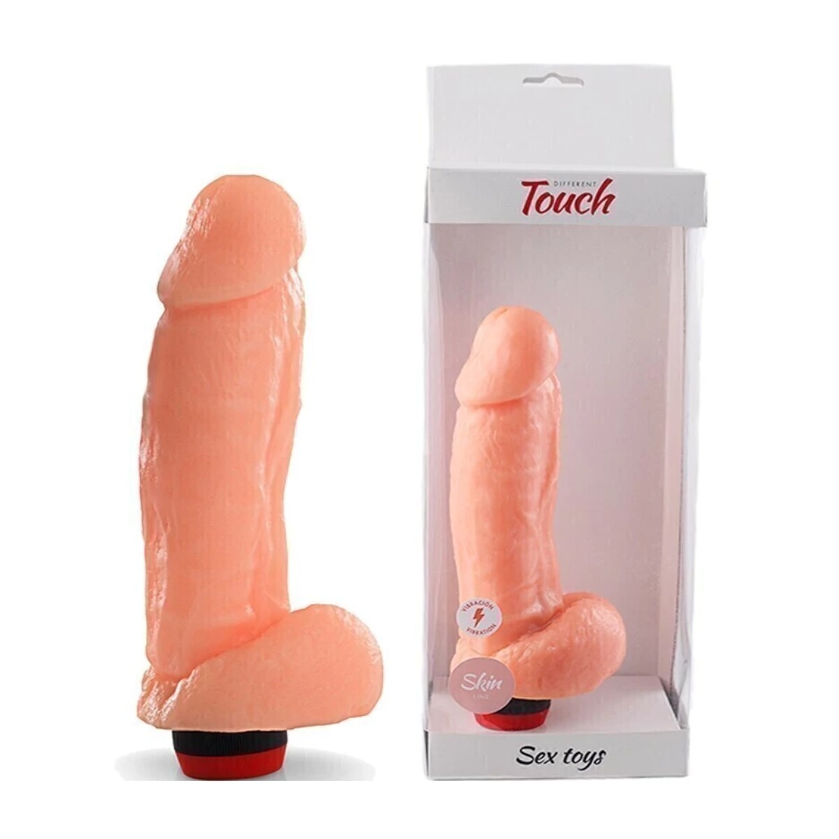 Vibrador Realístico Kong - Piel 